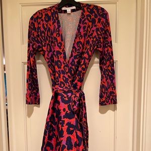 DVF Wrap dress size 8